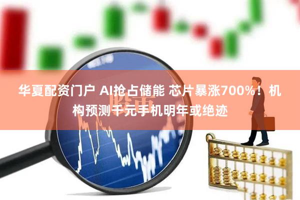华夏配资门户 AI抢占储能 芯片暴涨700%！机构预测千元手机明年或绝迹